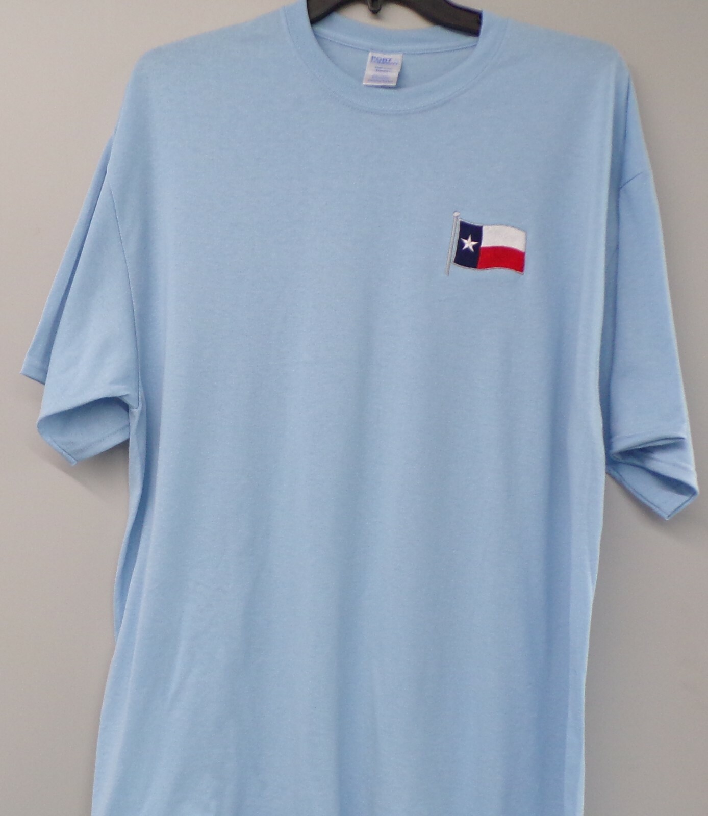 Texas Flag Embroidered T-Shirt S-6XL, LT-4XLT Lone Star Republic New gallery