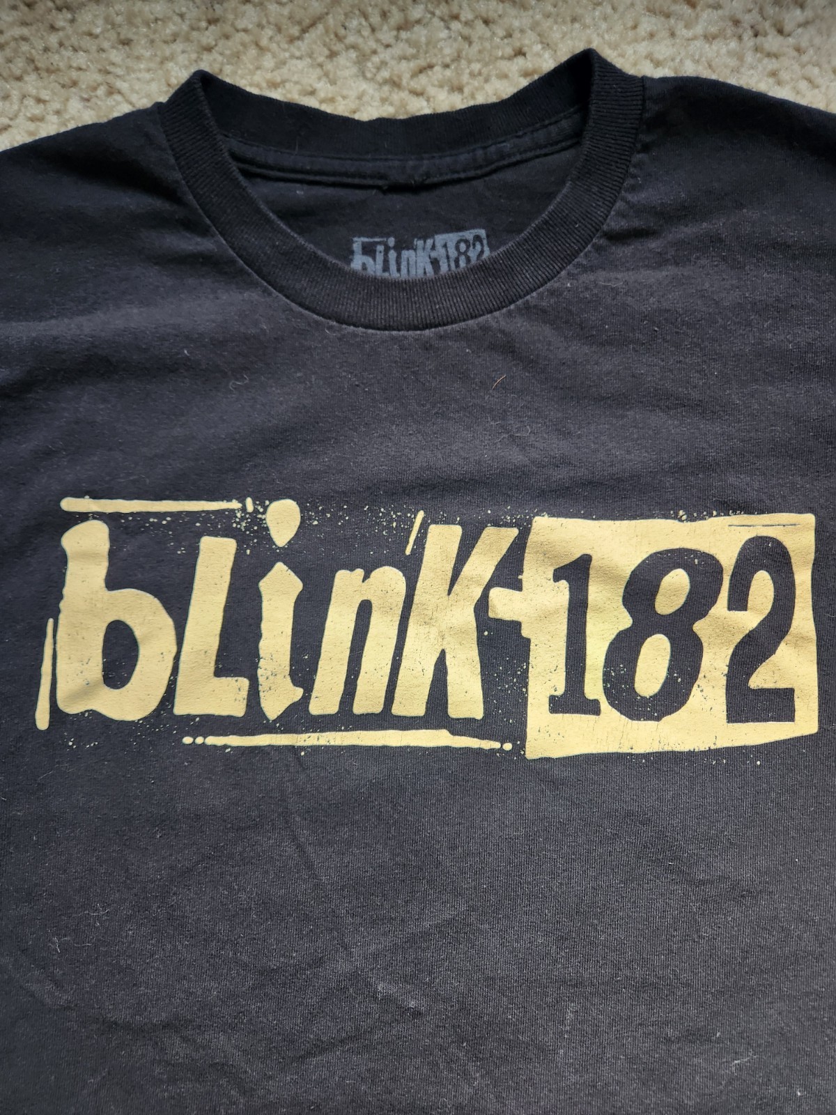 Blink-182 Since 1992 Men's M Black Double-Sided Graphic Cotton Knit T-Shirt gallery