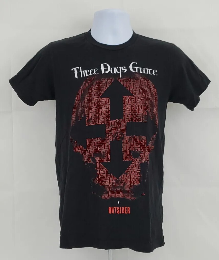 Three Days Grace Outsider Shirt Mens Small Black 2019 Concert Tour Tee Adult A30 gallery