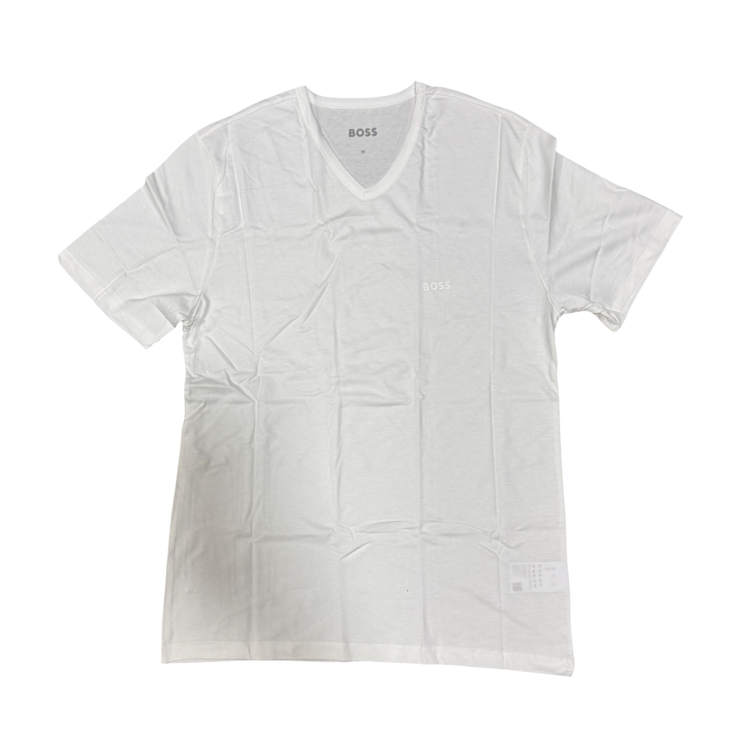 BOSS V-Neck Mens T-Shirts 3 Pack Multicoloured Short Sleeve With Logo gallery