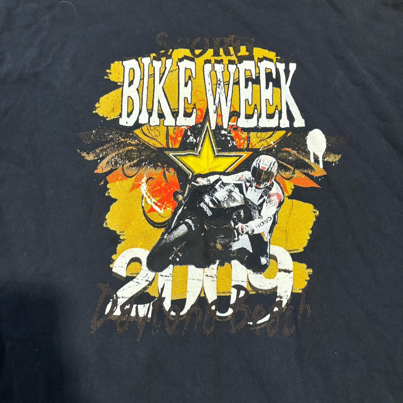Vintage Y2K Sports Bike Week 2009 Tshirt Size Large Streetbike gallery