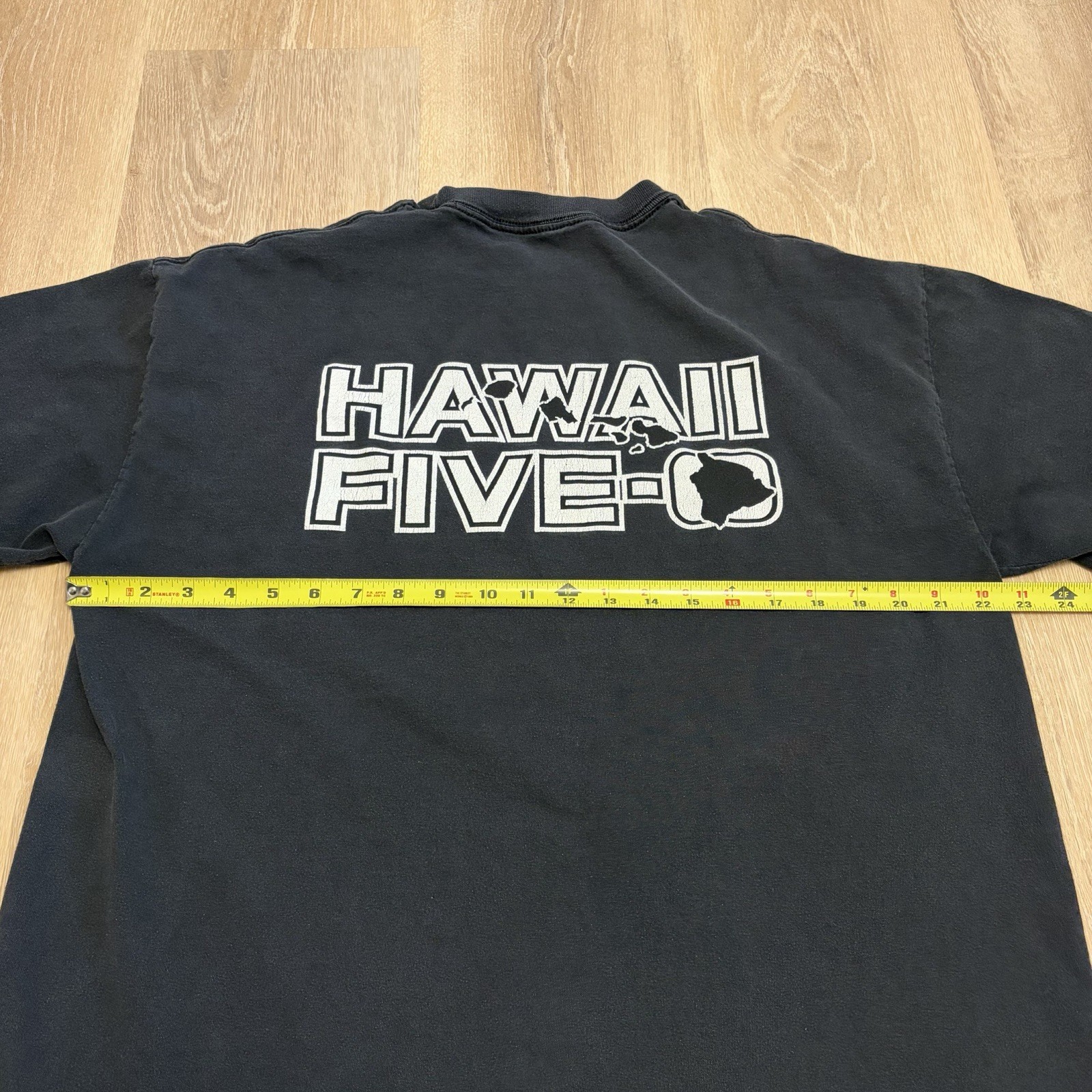 Hawaii Five-O Shirt Fits Mens Large Black Graphic Tee Film Drama TV Show Promo gallery