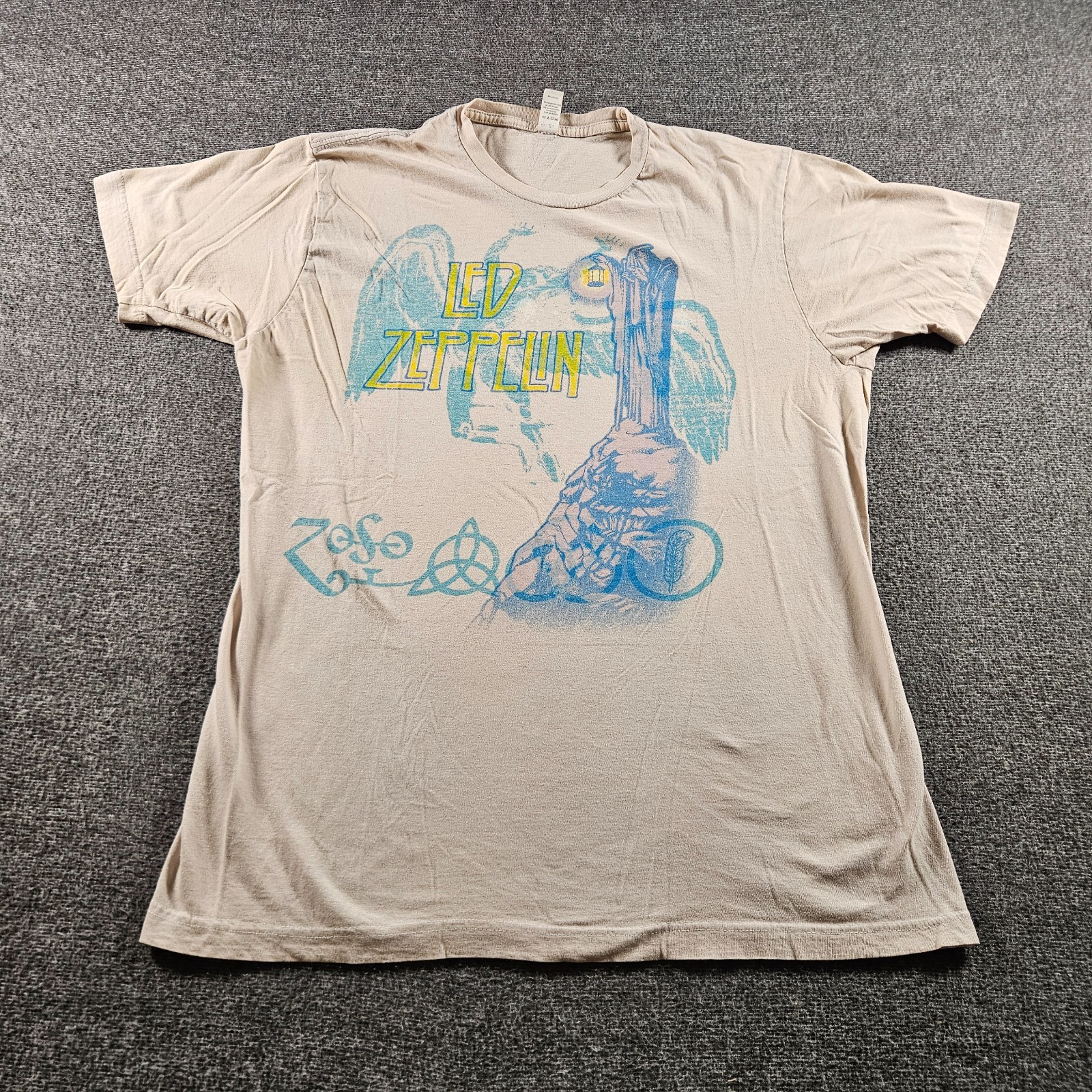 Led Zeppelin Graphic T-shirt Tultex Band Music Rock Size Medium gallery