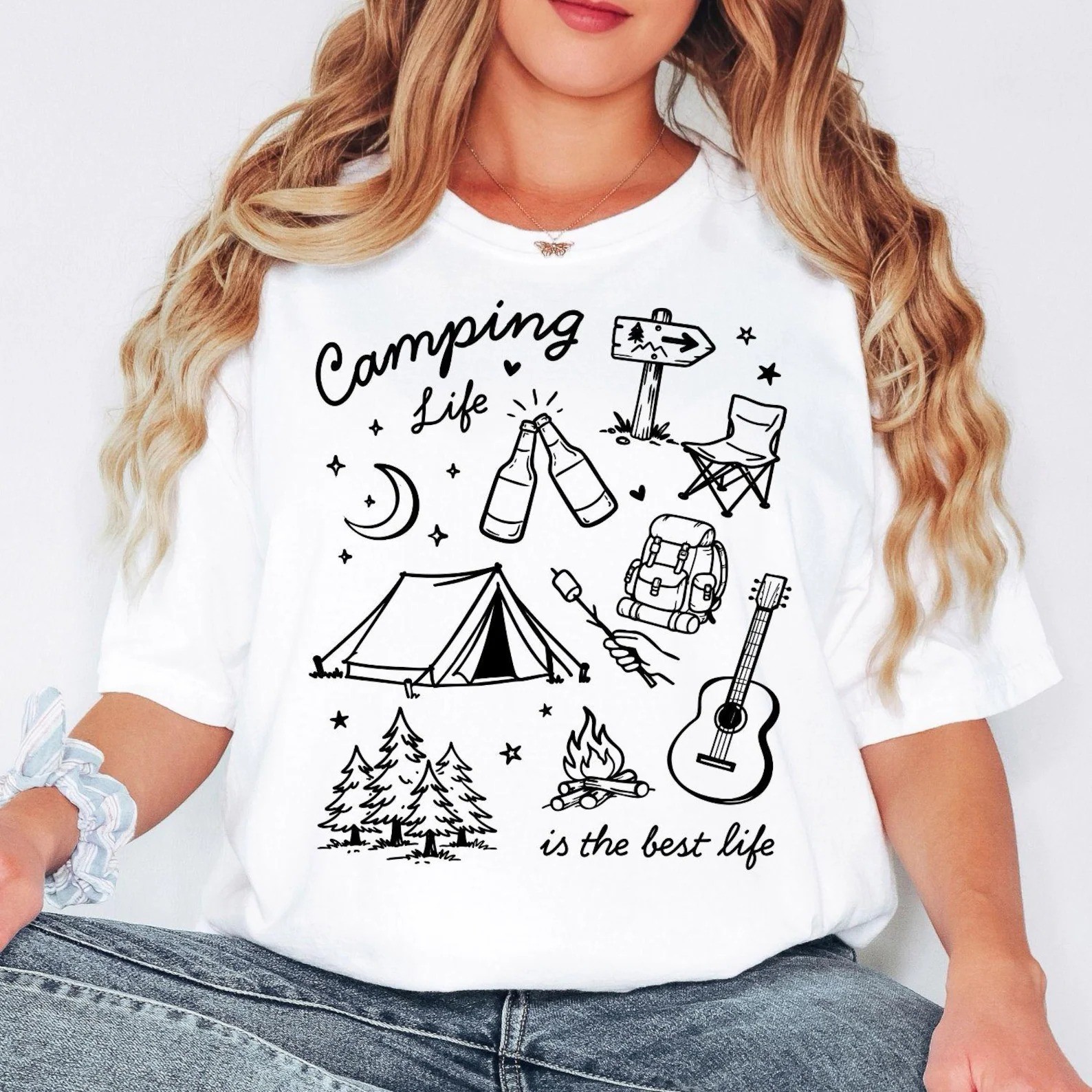 Camping Outdoor Adventure Nature Lover Gift Unisex T-Shirt