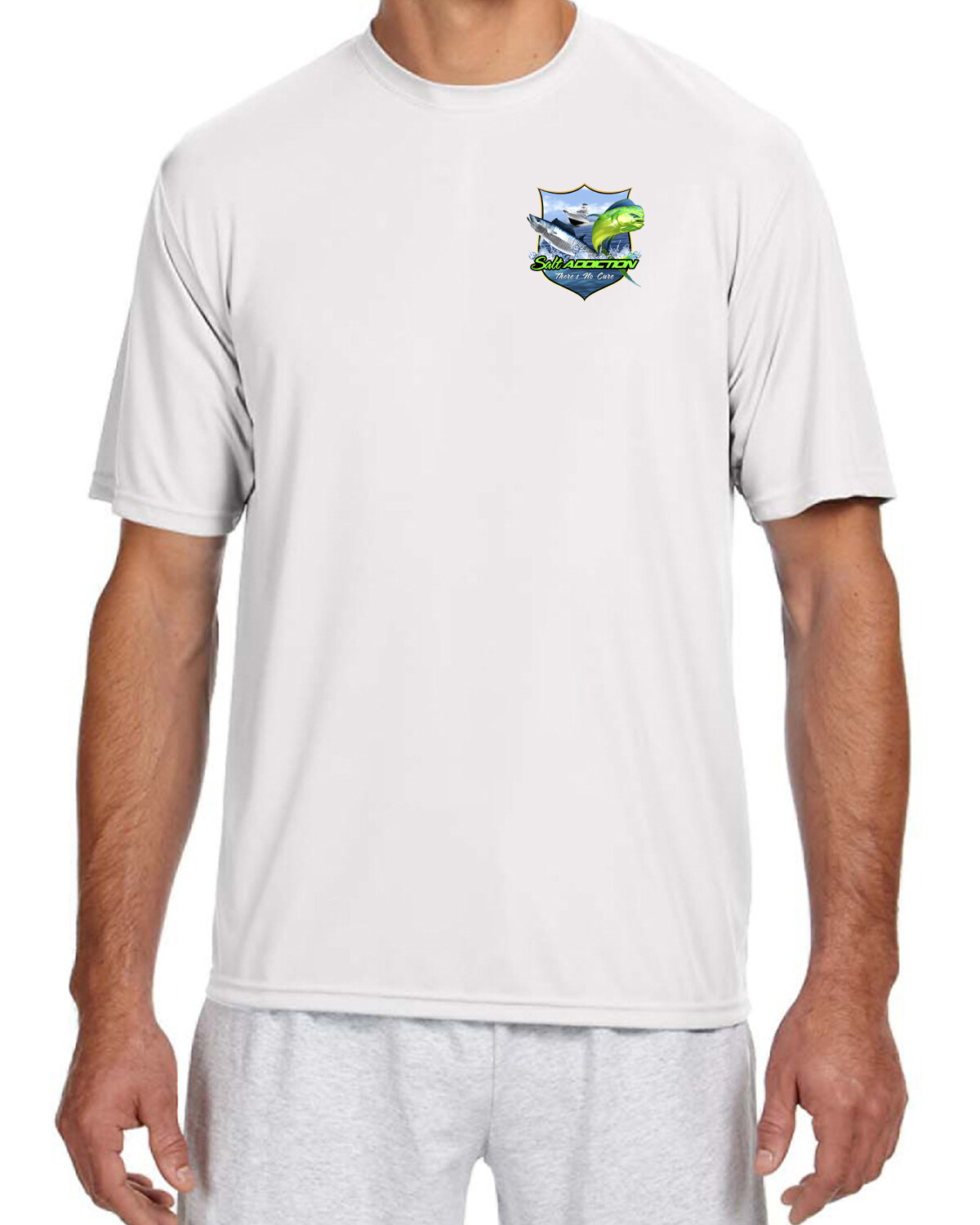 Salt Addiction Short Sleeve MicroFiber Offshore Fishing T Shirt uv 30 gallery