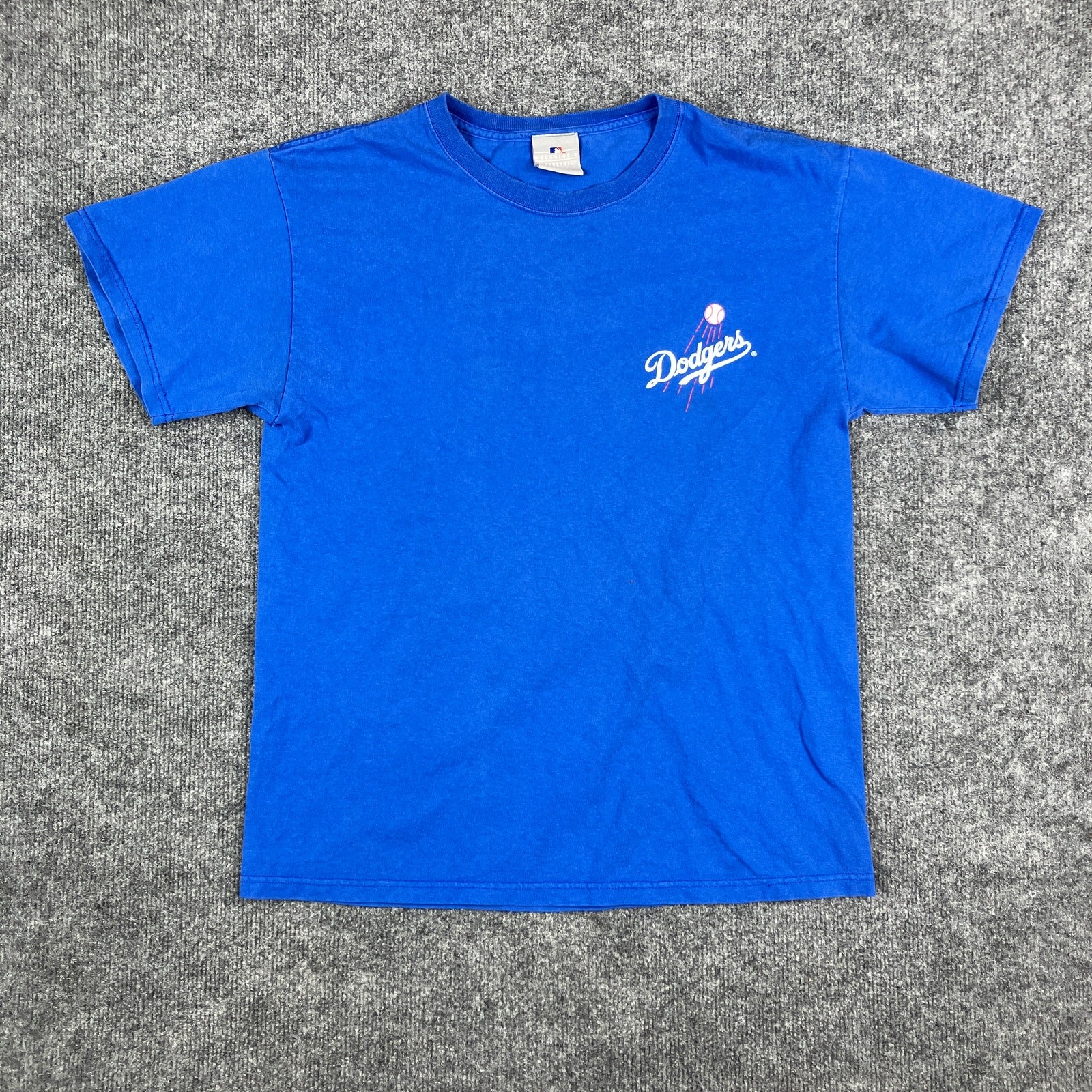 MLB Dodgers T-Shirt Mens Size S Blue Baseball Genuine Graphic Tee gallery