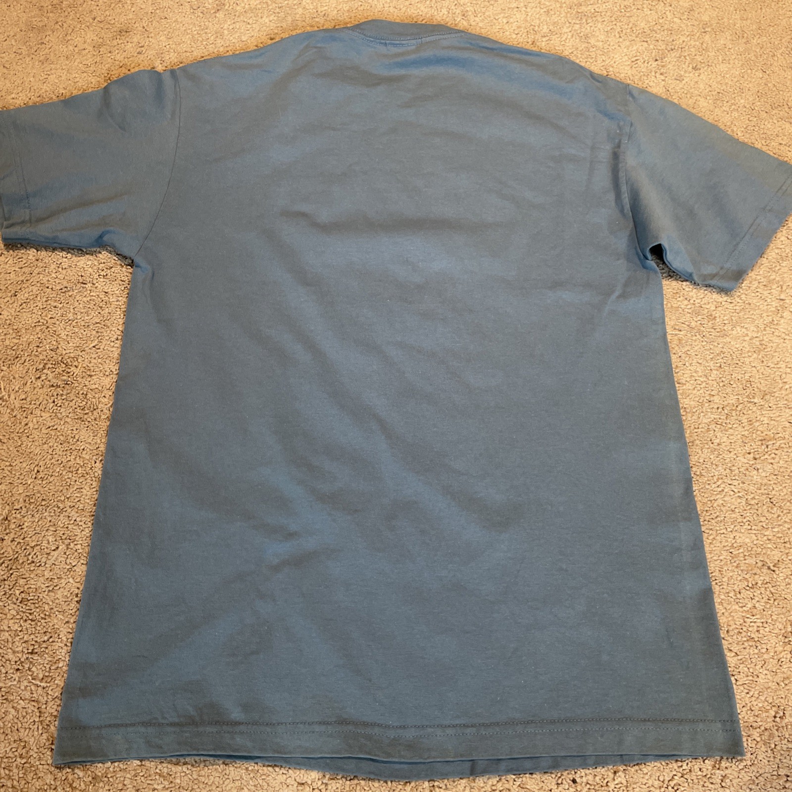 Vintage Fishing T Shirt Mens L Blue Graphic Eat Sleep Fish Fisherman Outdoor NEW gallery