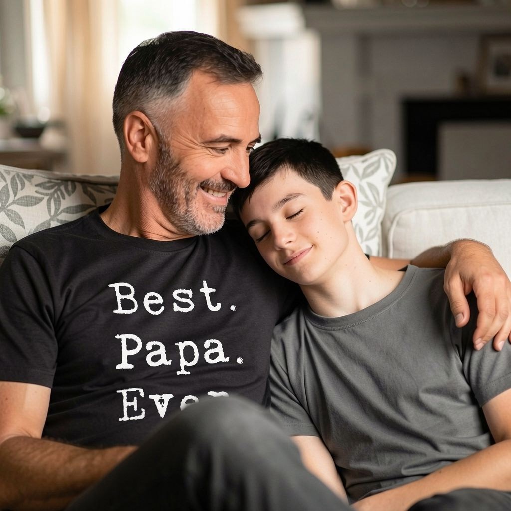 Mens Best Papa Ever T Shirt Funny Gift for Dad or Grandpa Fathers Day Tee gallery
