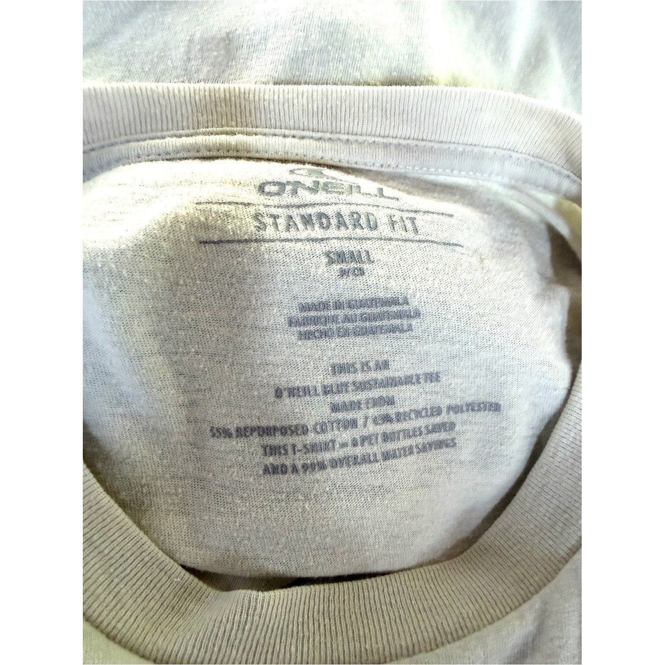 O'Neill Surf Co. Short-Sleeve Graphic Tee, Beige, Men's L, Women's XL gallery