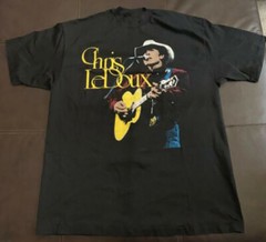 Chris LeDoux Rodeo Rock n Roll Tour 91-92 Black Men T-shirt