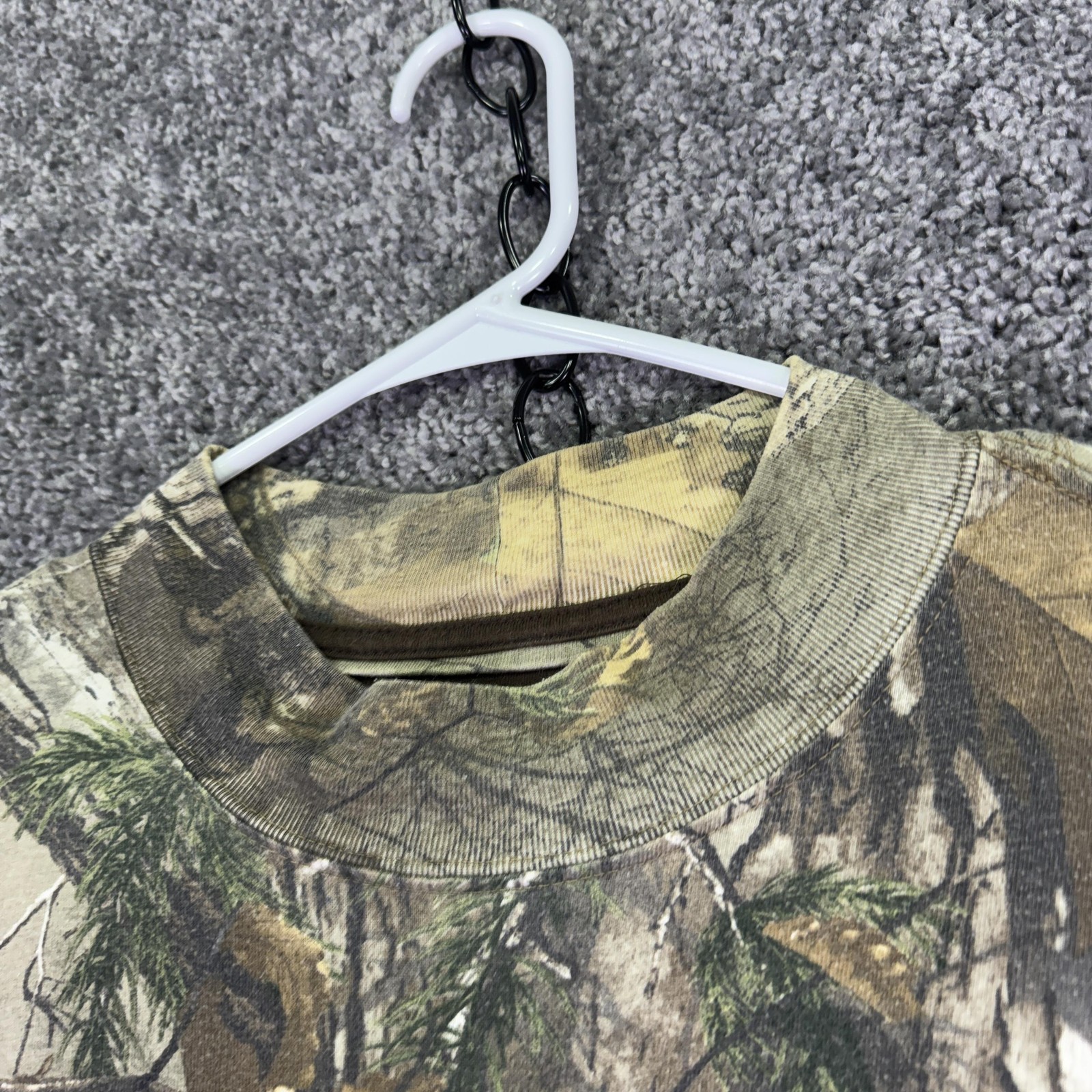 Realtree Shirt Mens XL Multicolor Long Sleeve Camo Pocket Tee Hunting Outdoor gallery