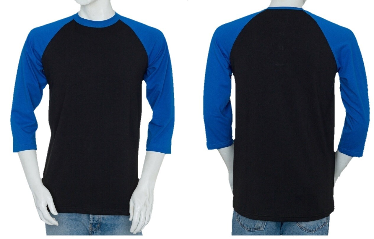 Styllion Big and Tall & Regular Size - Mens Raglan Baseball Shirts - RCQS gallery
