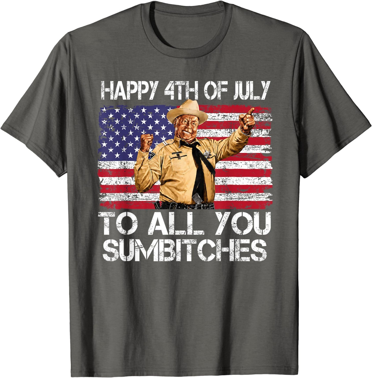 Happy 4th of July to All You Sumbitches Funny Quote Meme T-Shirt gallery