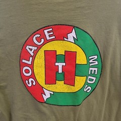 Medium Solace Meds Grow Team Colorado Cannabis Weed THC Dispensary Shirt