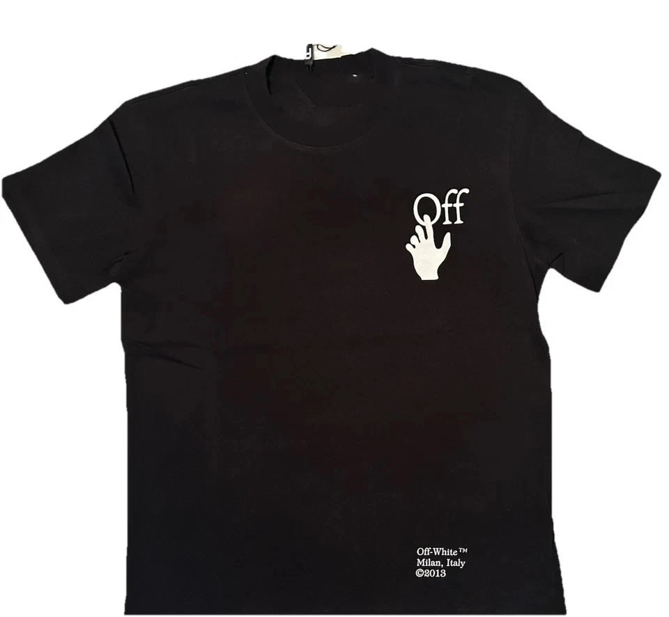 OFF WHITE T-SHIRT Reprint Edition Black Beautiful Reprint
