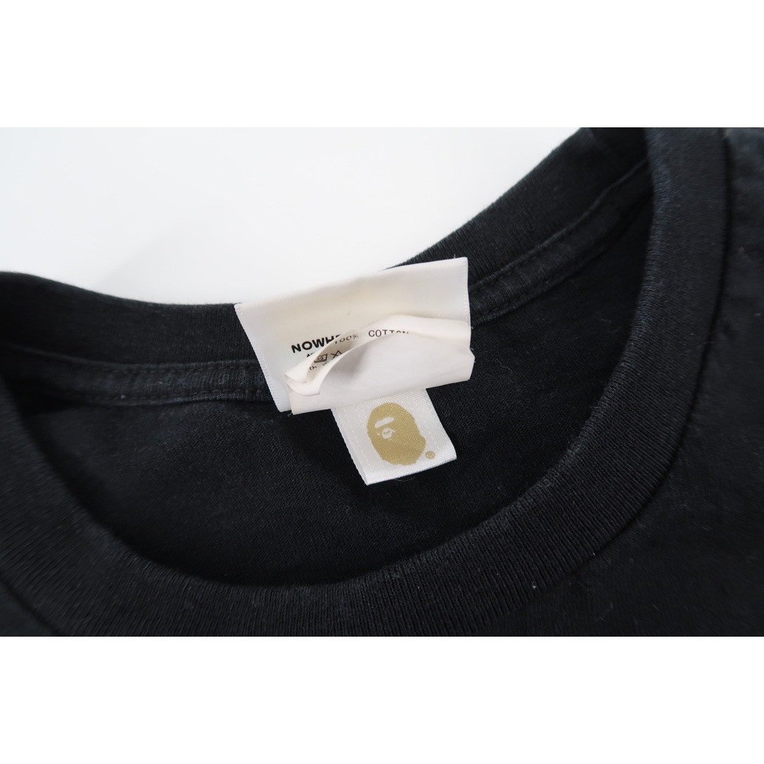A Bathing Ape T-Shirt Mens Small Black Baby Milo Graphic Short Sleeve Streetwear gallery