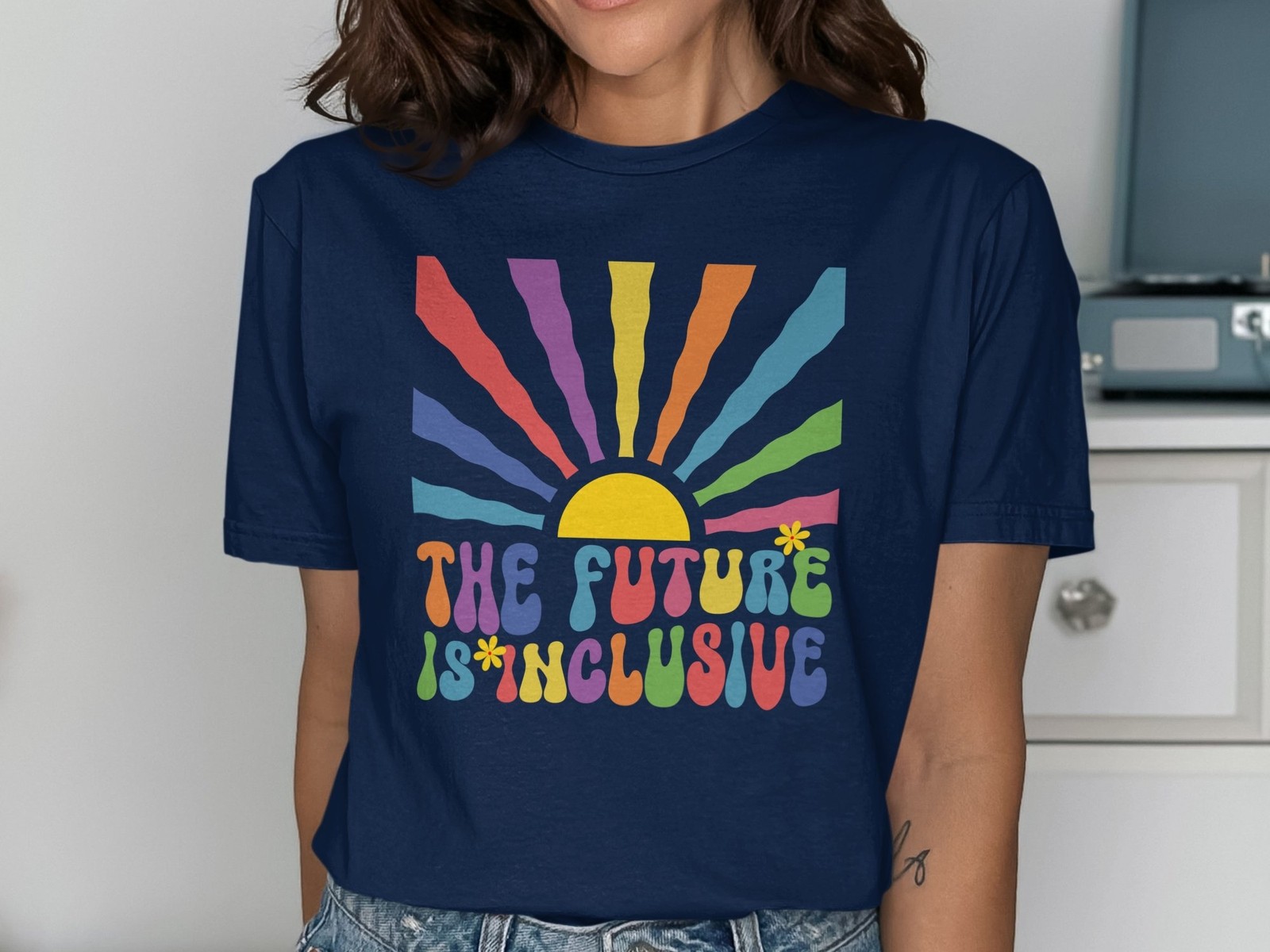 The Future Is Inclusive T-Shirt – Equality, Pride, Diversity Statement Tee gallery