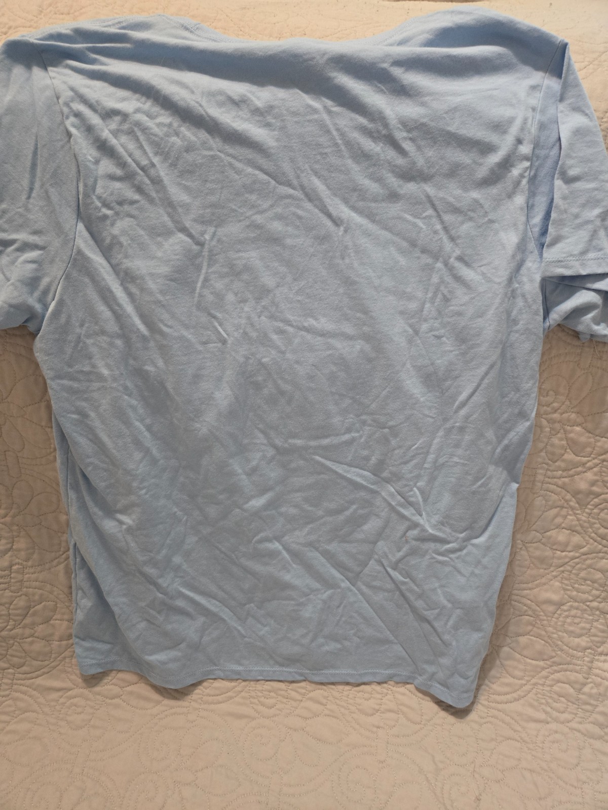 Port Company Unisex XL Light Blue Butterfly Tree Graphic T-Shirt Cotton gallery