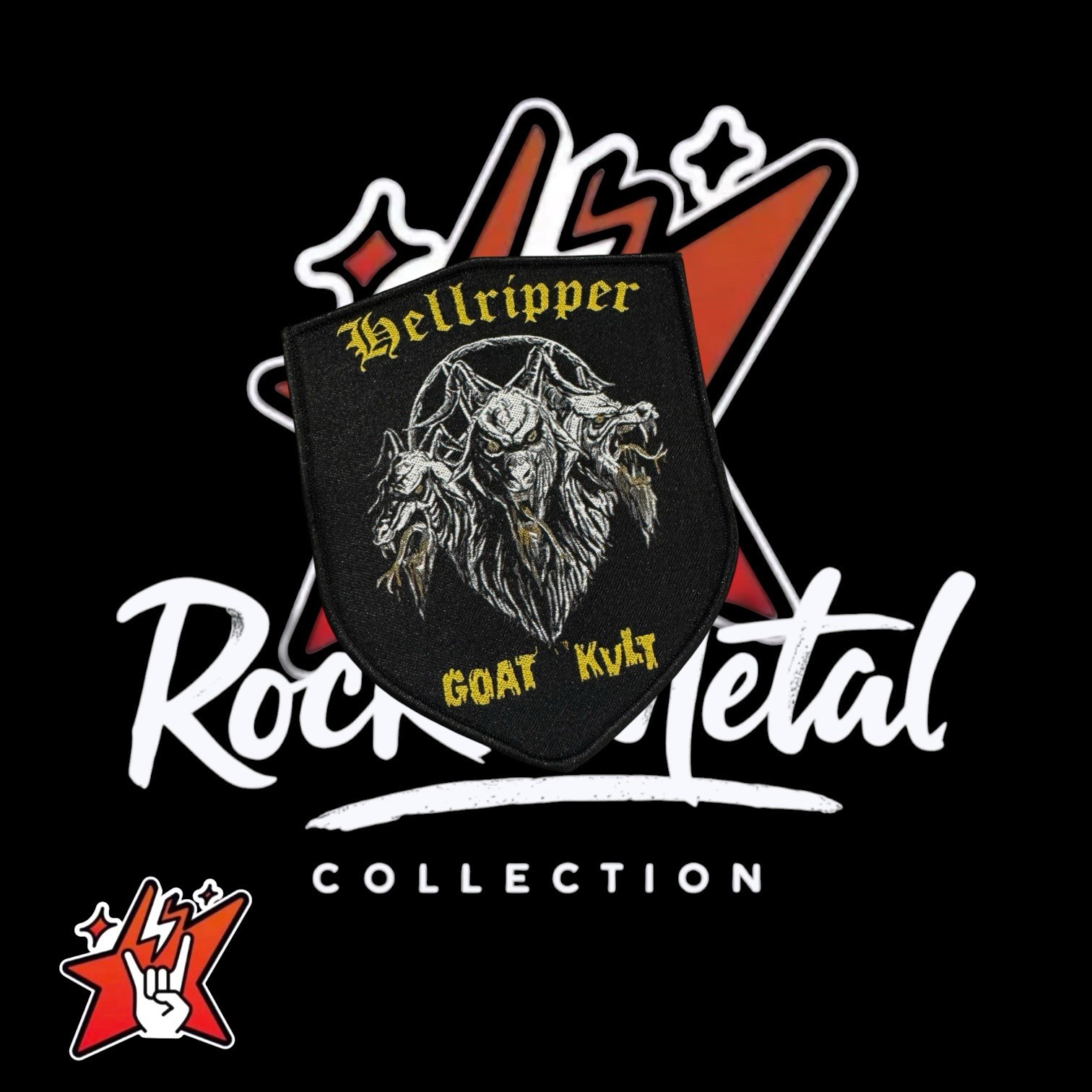 Hellrripper Official Exclusive Woven Patches Venom Bathory Sodom Motorhead gallery