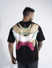 Men’s Classic Solid Plain Cotton Round Hem Scallop Essentials Tshirt S-2XL