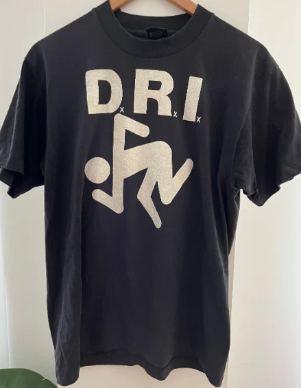 D.R.I. Logo Dirty Rotten Imbeciles rock band T Shirt Full Size S-5XL
