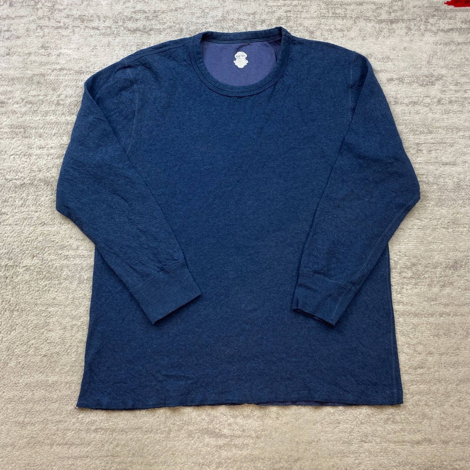 Duofold Shirt Extra Large Blue Wool Two Layer Prep Base Hike Merino Outdoors Men gallery