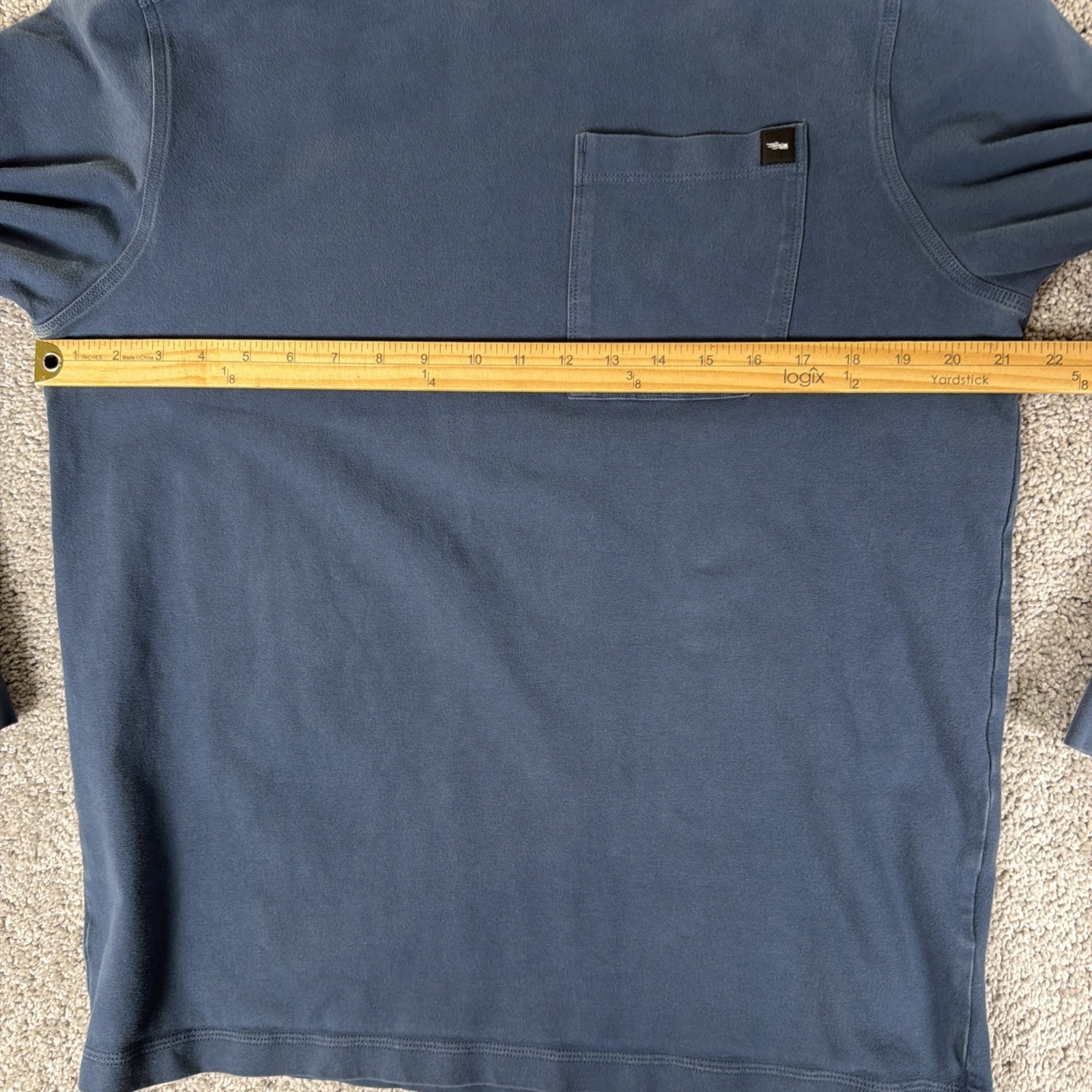 Sitka Gear Shirt Mens L Marine Blue Foothills Long Sleeve Crew Stretch Hunting gallery