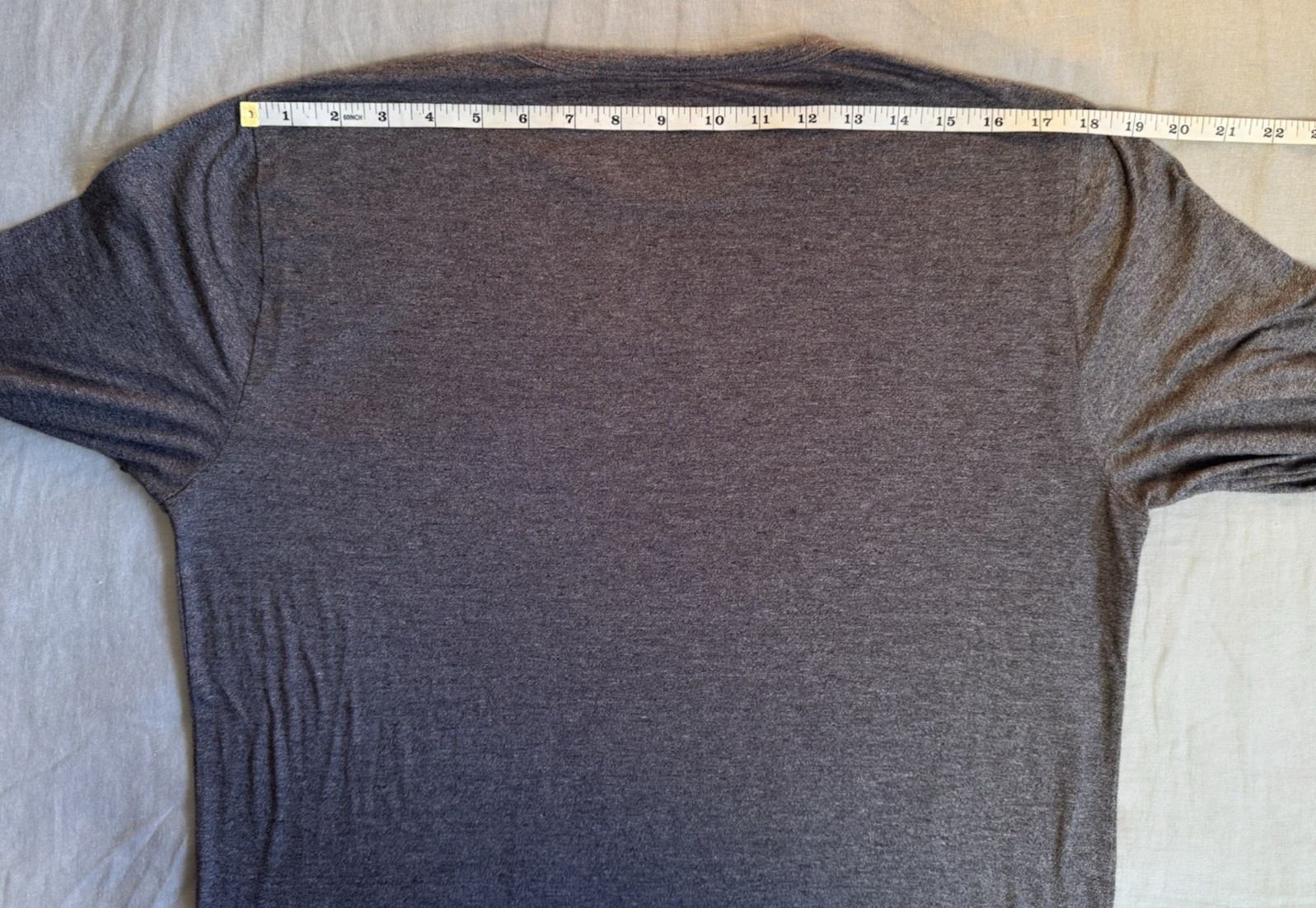 32 Degrees Heat Men L Shirt Gray Long Sleeve Crew Neck Stretch Thermal Base Tee gallery