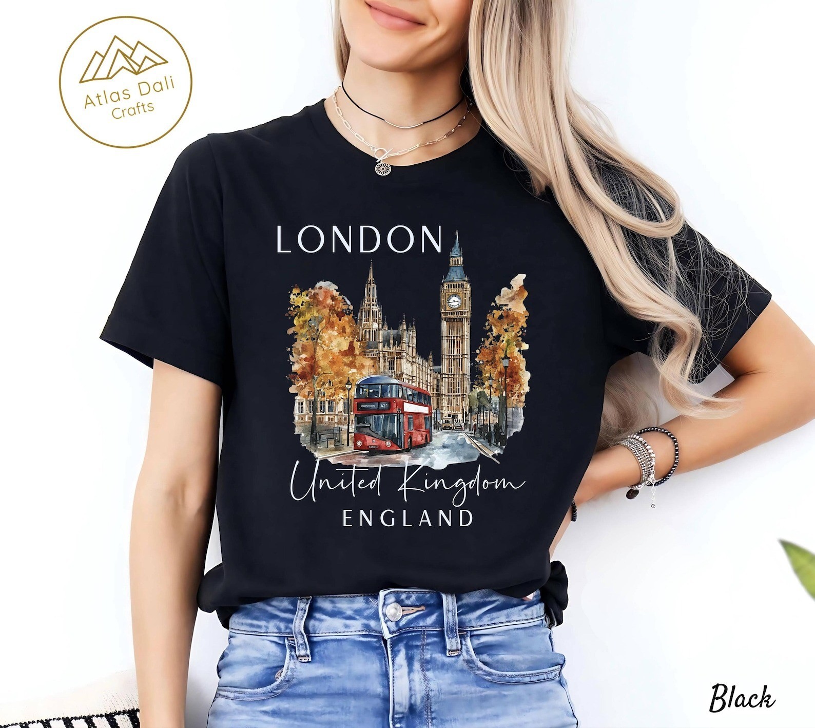 London Unisex Shirt Travel Gift United Kingdom Trip Souvenir Tee gallery