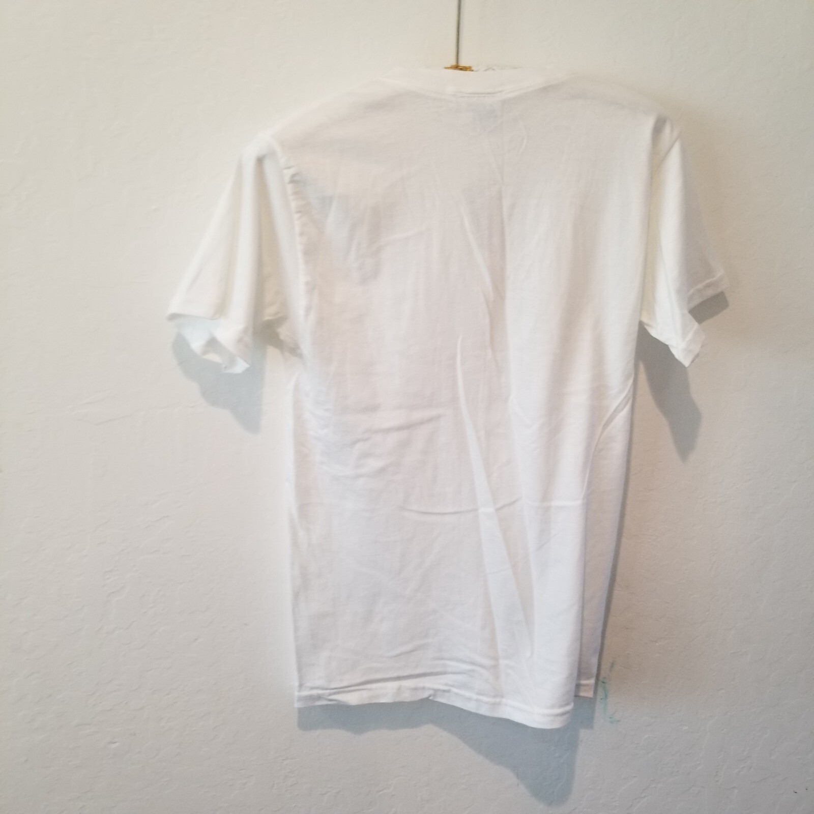 The Venetian Men's 34-36 Preshrunk Cotton Crew Neck T-Shirt Short Sleeve White gallery