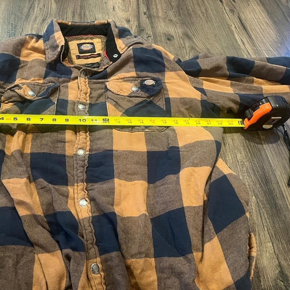 Mens Dickies Heavy Duty Flannel Jacket Size 2XL gallery