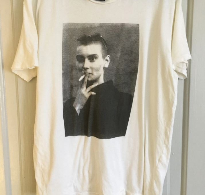 Assembly NY Sinead O'Connor Smoking Shirt Classic White Unisex S-5XL EM1504 gallery