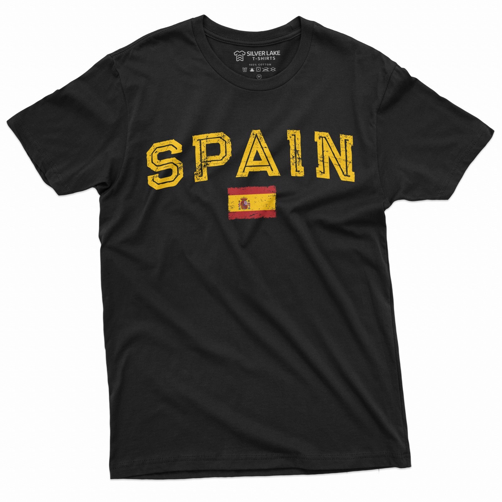 Spain España T-shirt Spanish Flag Coat of arms National Patriotic Tee Shirt Tee gallery
