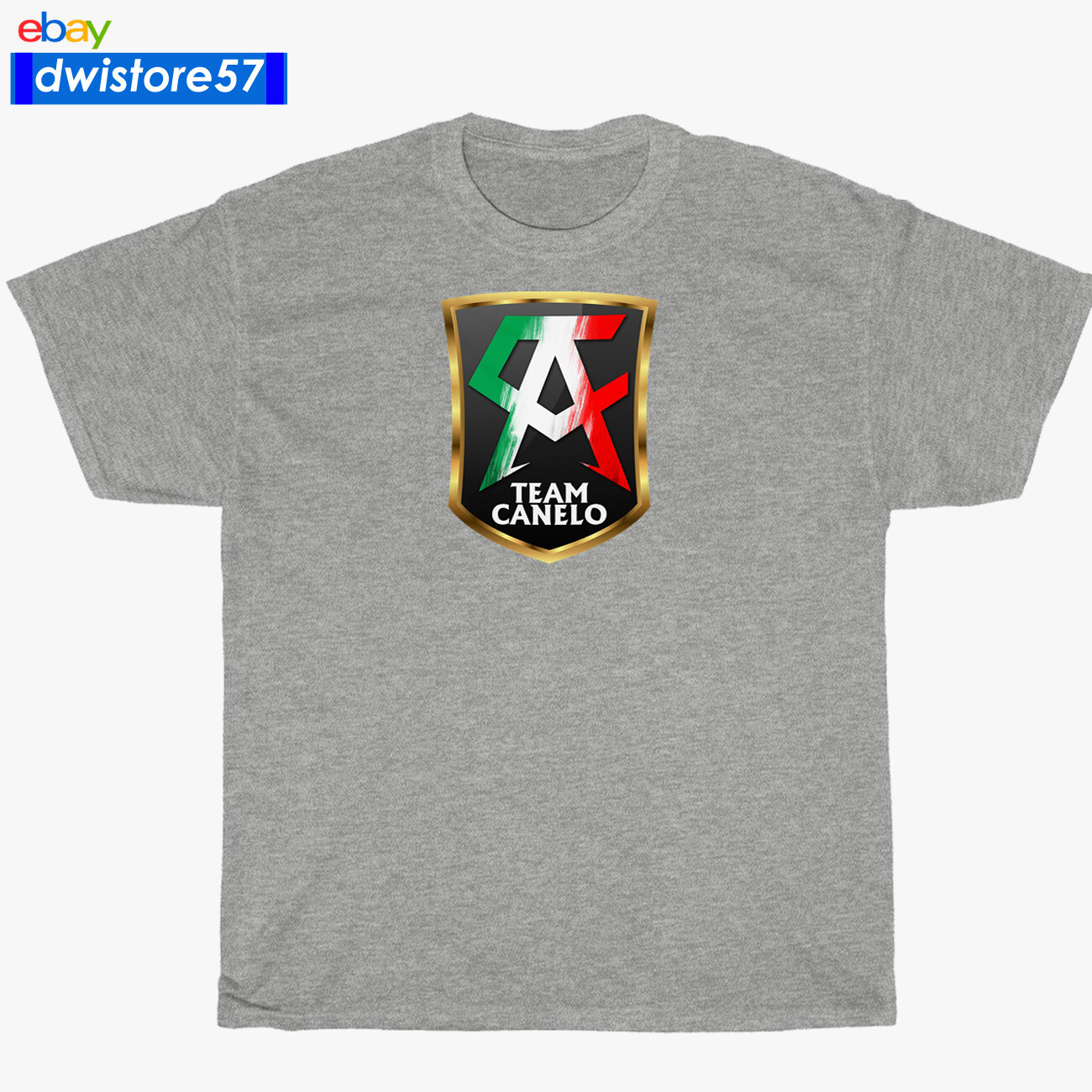 New Canelo Alvarez Boxing Team Logo Black/Navy/White/Grey Men's T-Shirt S-5XL gallery