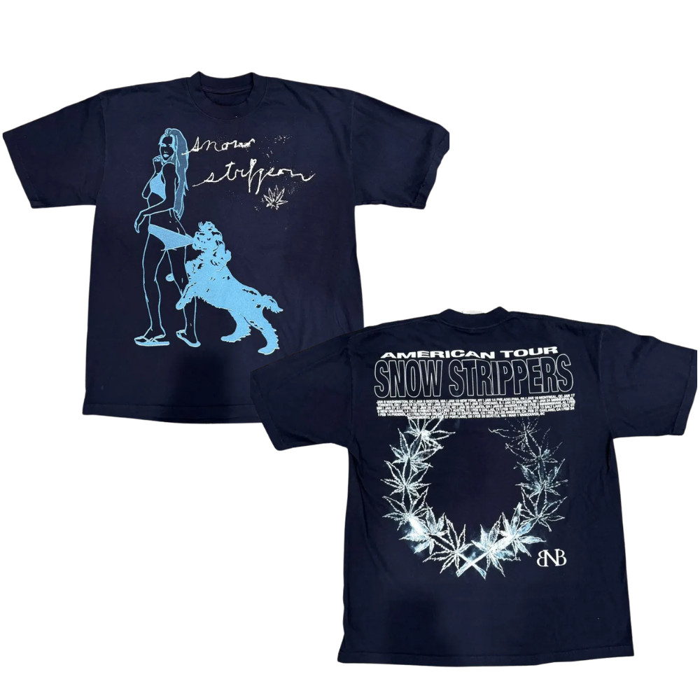 New!! Snow Strippers US Navy Coppertone Tour 2026 Reprint T-shirt All Size