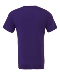 Bella + Canvas 3001C Small Team Purple Cotton Jersey Tee Unisex Tshirt
