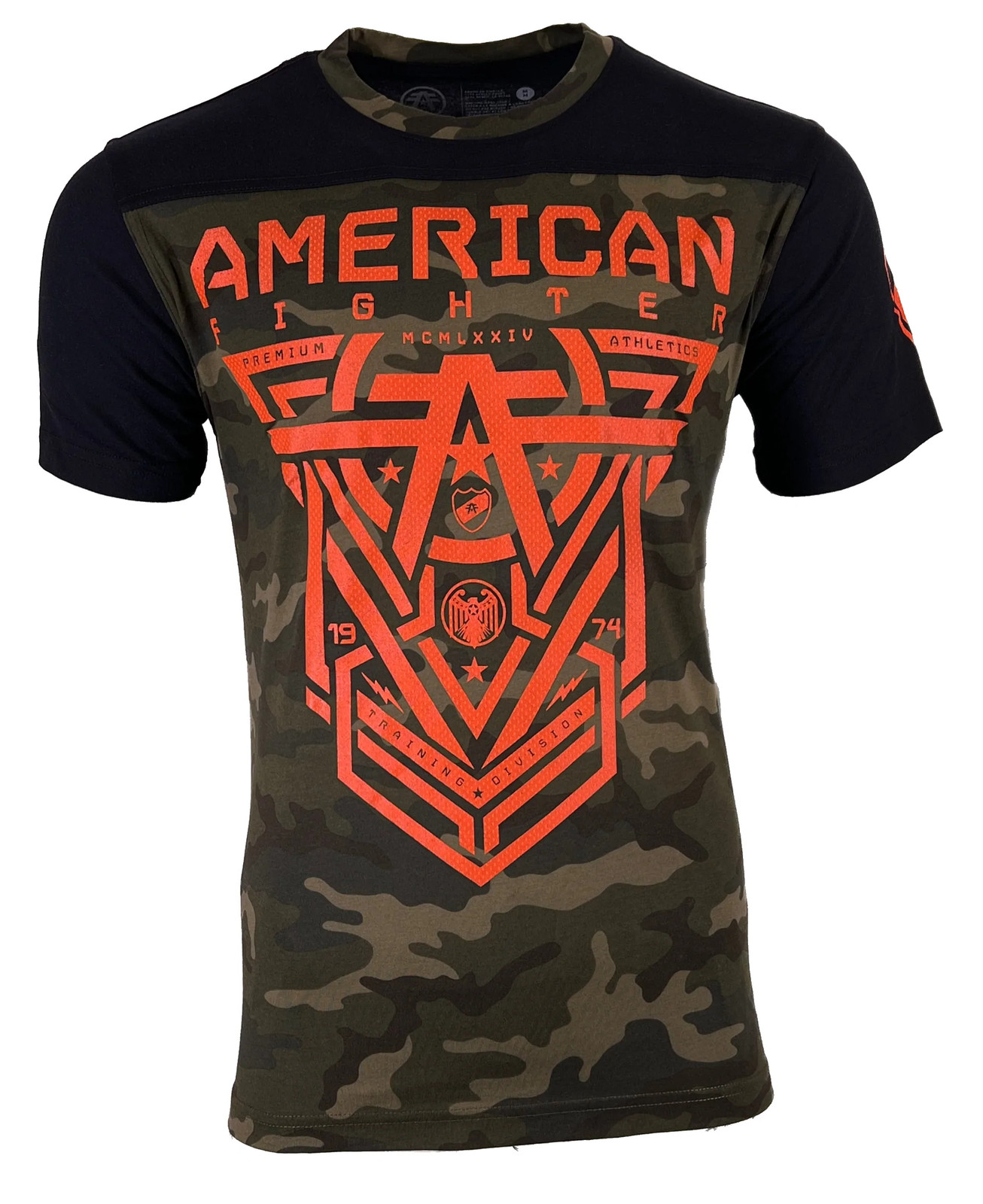 AMERICAN FIGHTER Men's T-shirt GLOVER Athletic Military Green XS-4XL gallery