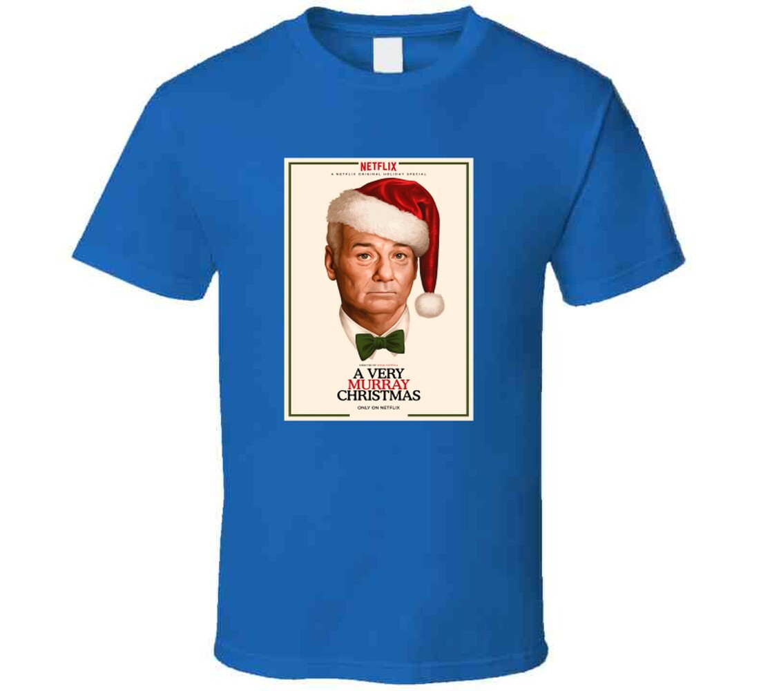 A Very Murray Christmas Tee Classic Holiday Movie T Shirt gallery