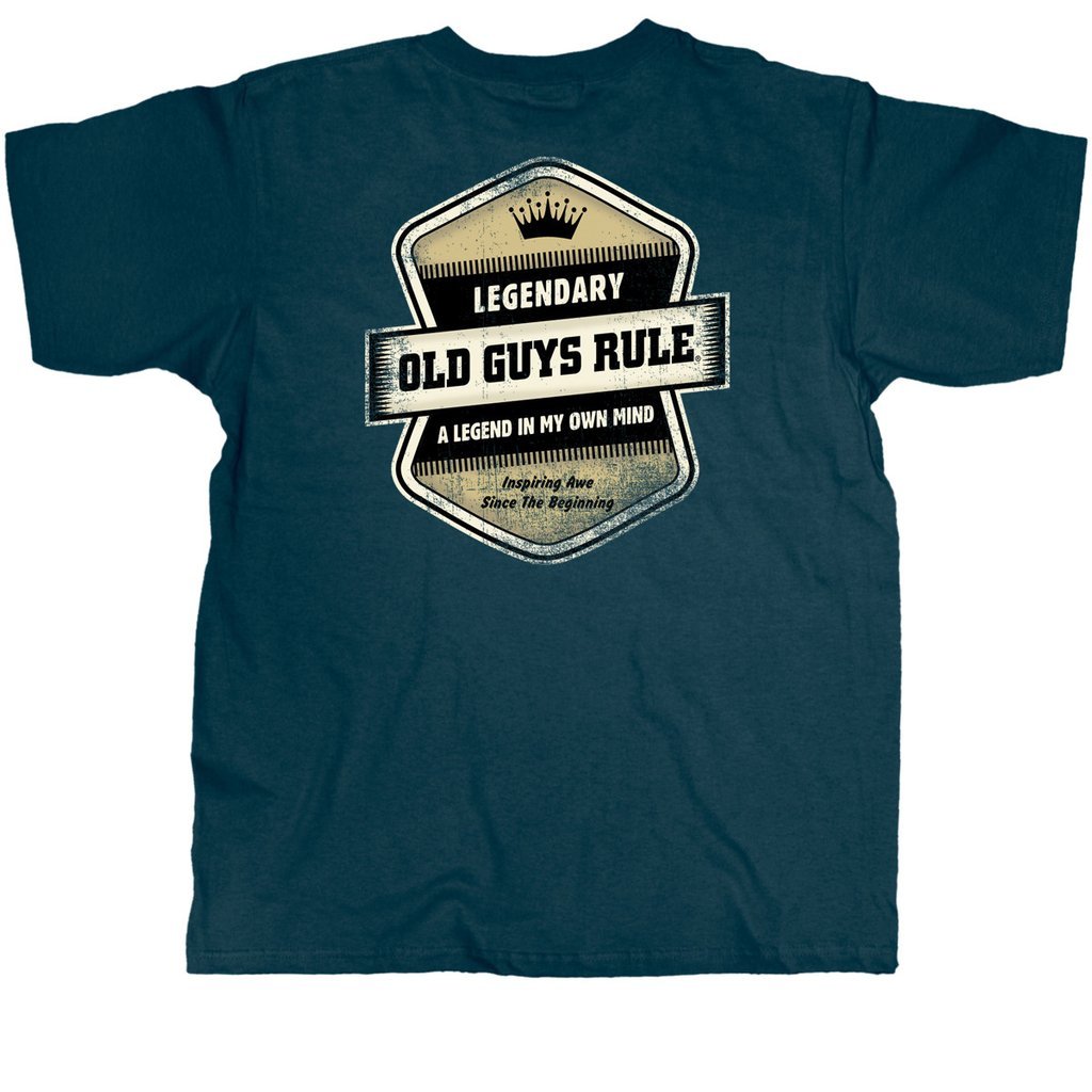 OLD GUYS RULE "LEGENDARY A LEGEND IN MY OWN MIND" S/S T-SHIRT SIZE M gallery
