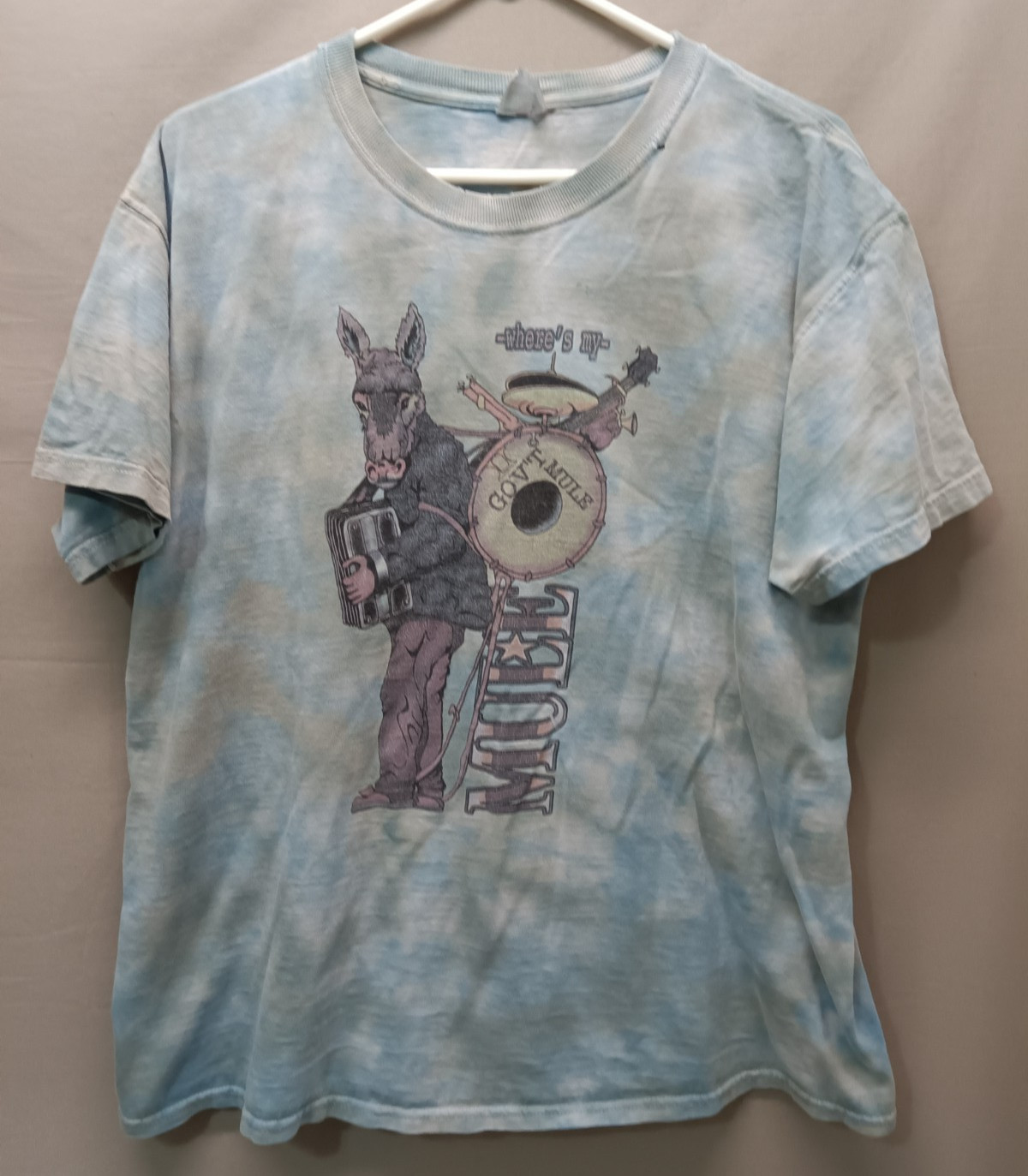Men's Vintage 90s Rock Band Gov't Mule Where's My Mule T-shirt (D046) gallery
