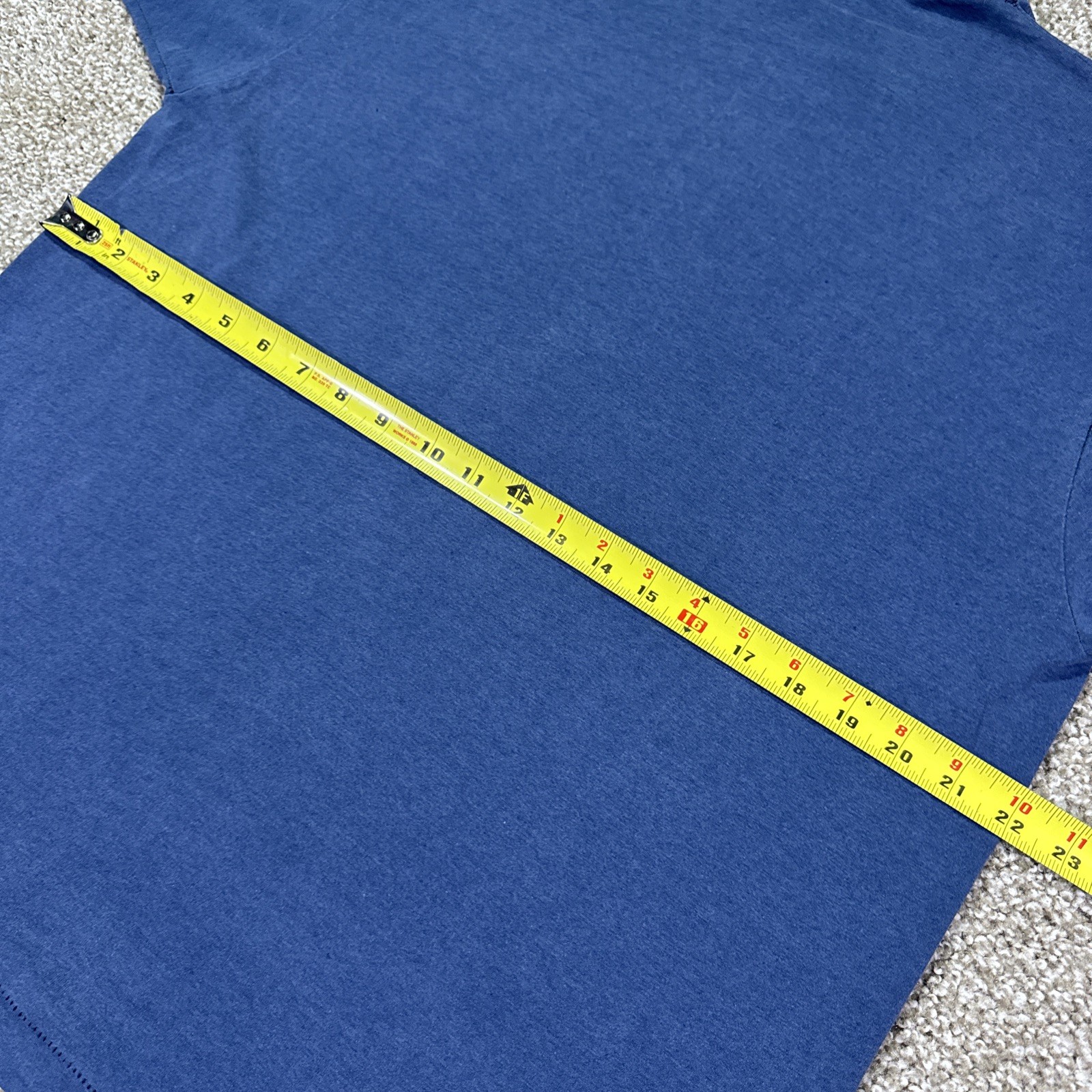 80s University Of Delaware Tee Size XL Polycotton Blue On The Velva Sheen Tag gallery