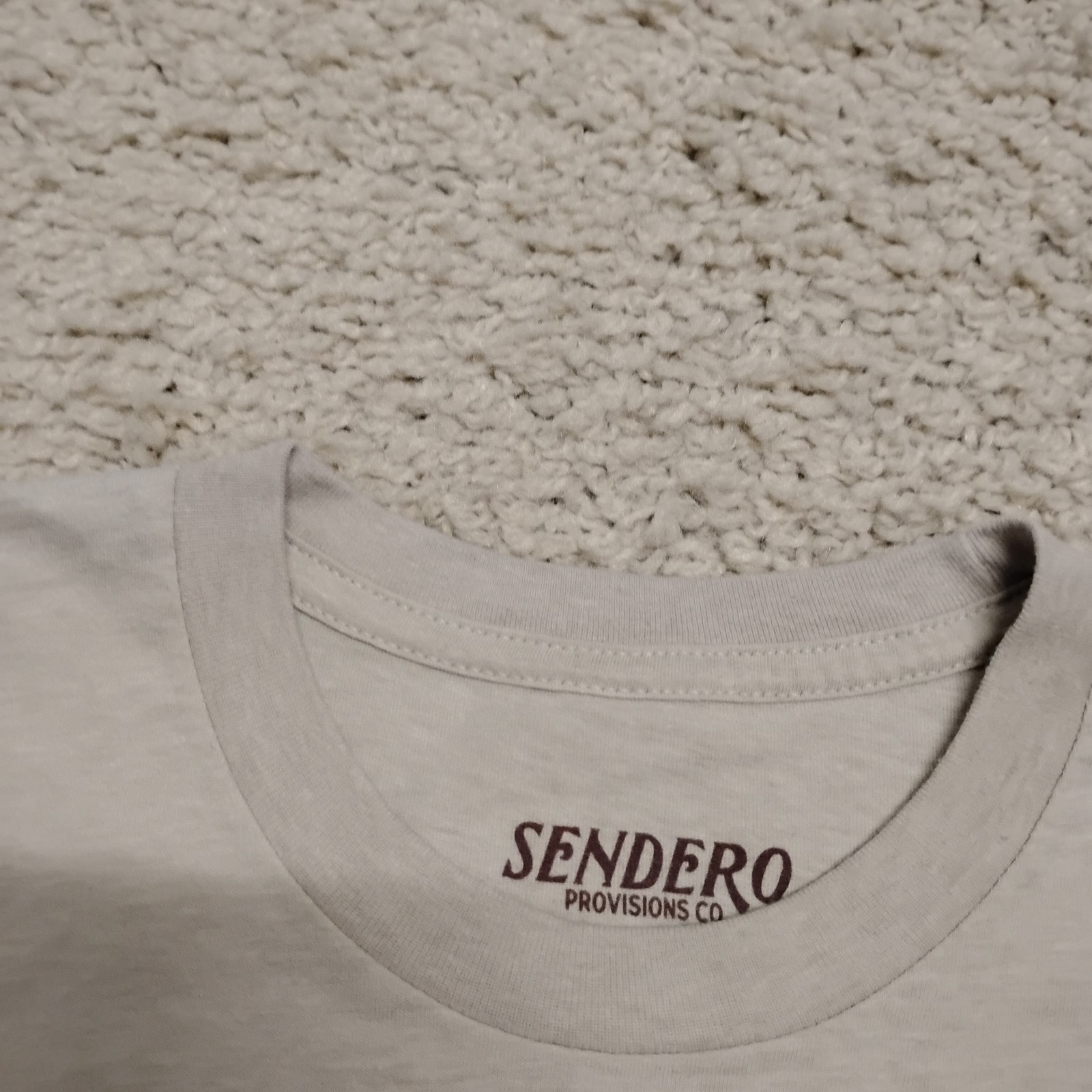 Sendero Provisions Co Shirt Mens M Beige Organic Cotton Western Rio Grand USA gallery