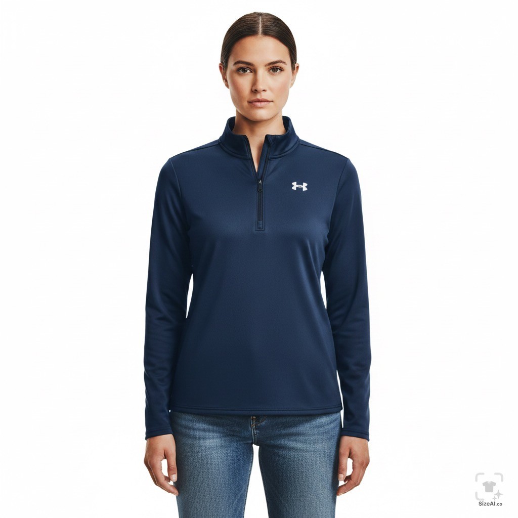 Under Armour Men's Fleece 1/4 Zip Jacket - Black LG (UA007B5) gallery