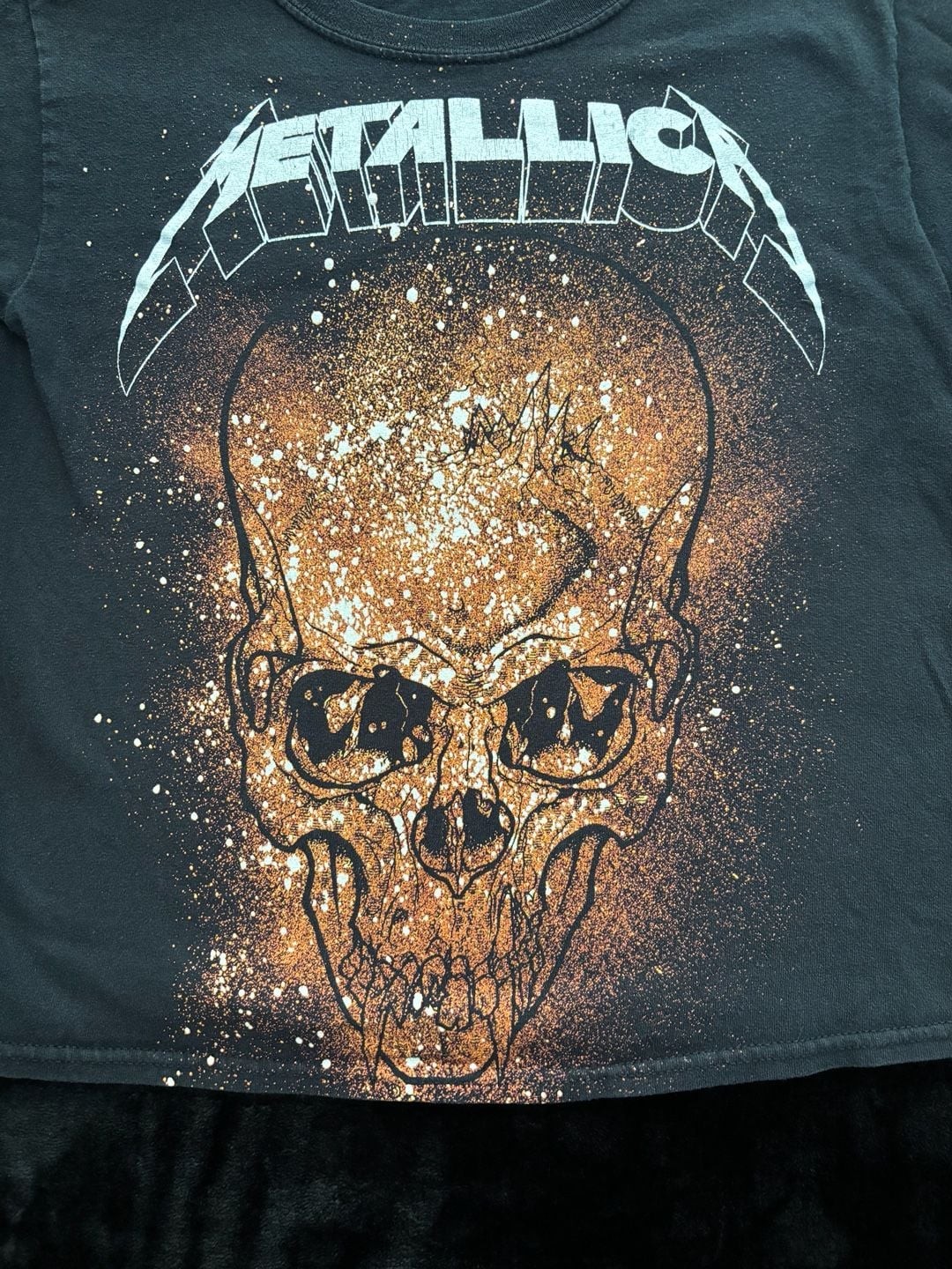 Vintage 2008 Metallica Skull Explosion Graphic t-shirt. S/M Kids gallery