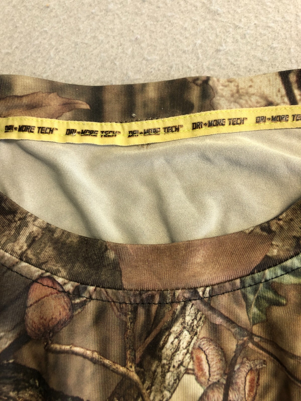 Break-Up Infinity Camouflage Shirt Mens Large Brown Activewear Hunting Hiking gallery