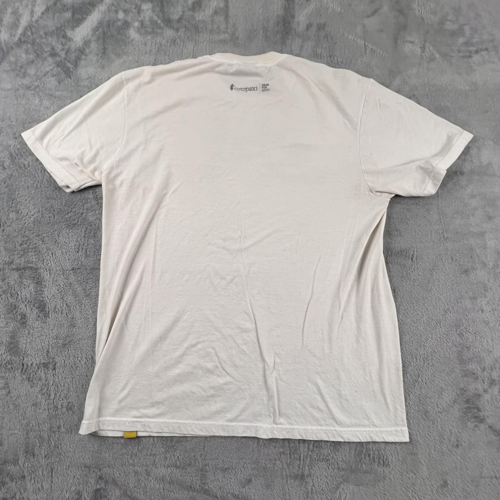Cotopaxi Shirt Mens Medium White Mountain Graphic Tri-Blend Gear For Good Tee gallery