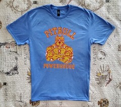 Pitbull Powerhouse Old School Bodybuilding Muscle T-Shirt Brand New Size M L XL