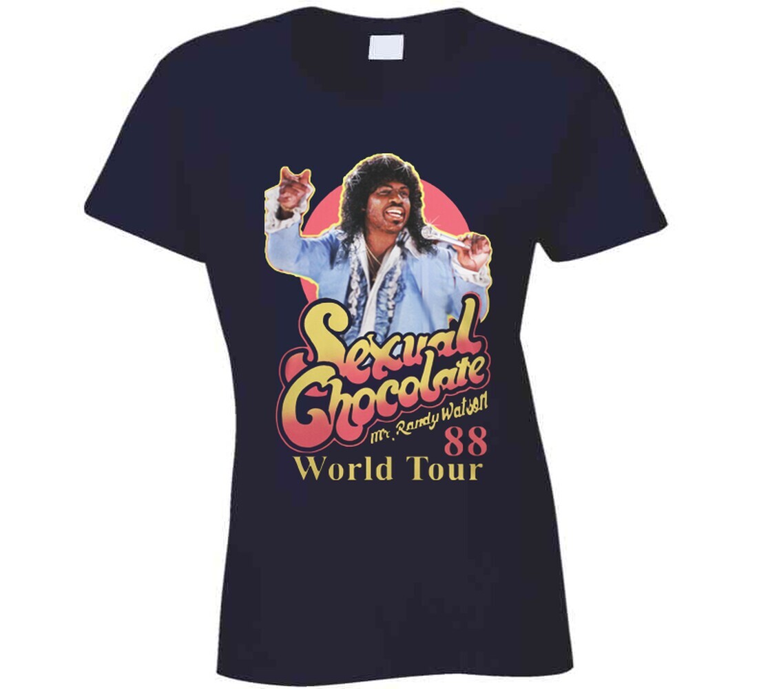 Sexual Chocolate 88' World Tour Randy Watson Eddie Murphy Movie T Shirt gallery