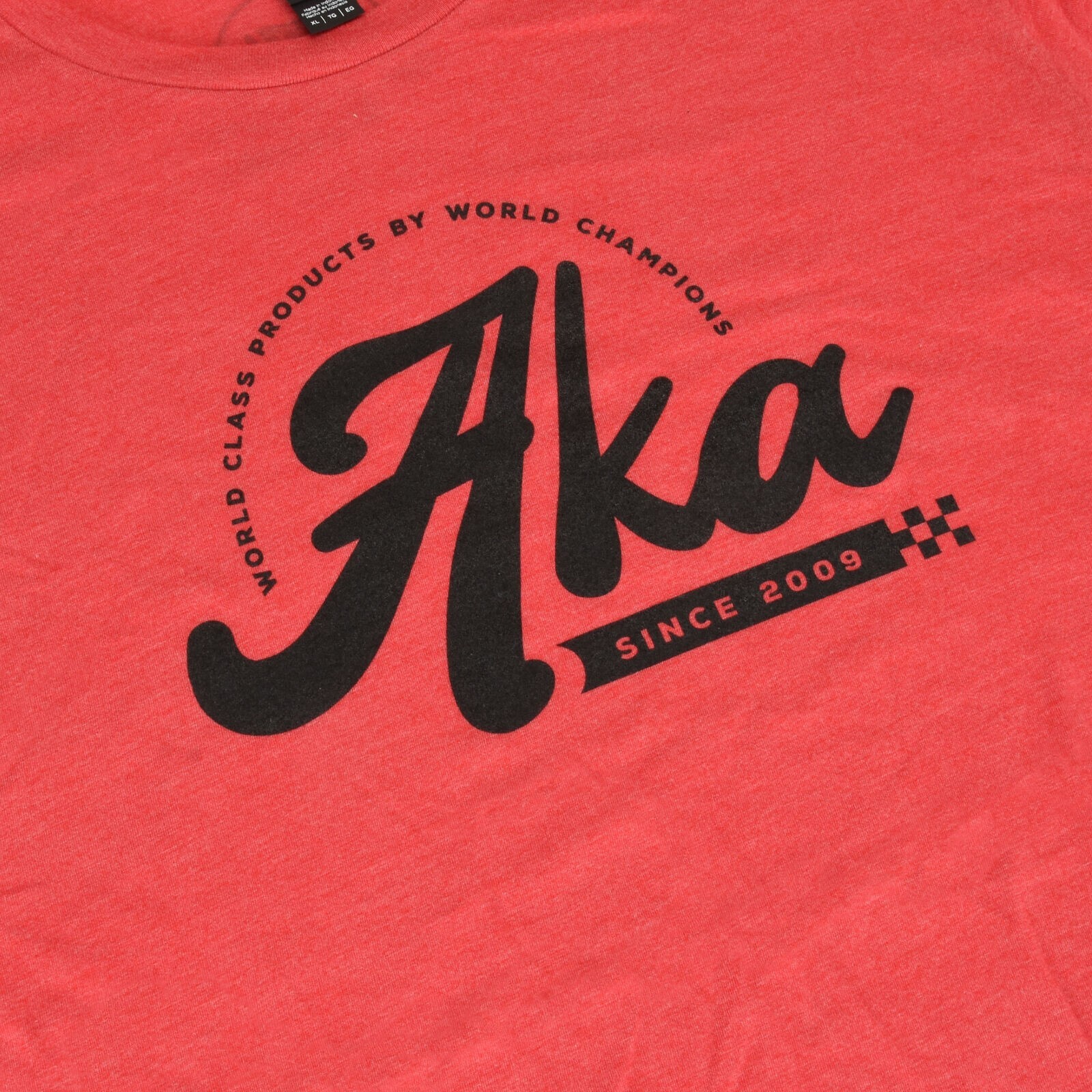 AKA Retro Tri-Blend Red T-Shirt, XL gallery