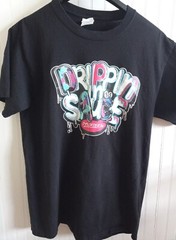 Size Medium Port & Company Core Cotton T Shirt Black Drippin in Sauce! Black